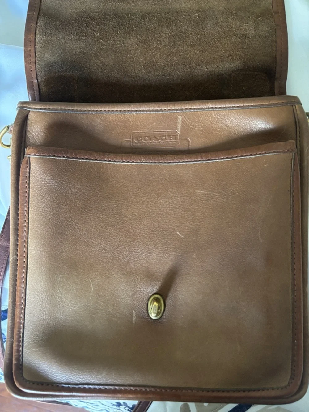 Vintage Coach Station Bag 6502 
Made in New York City - Picture 14 of 17